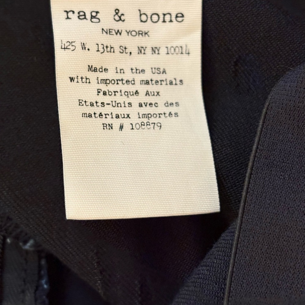 Rag & Bone Dark Blue Women's Skinny Jeans - Picture 6 of 8